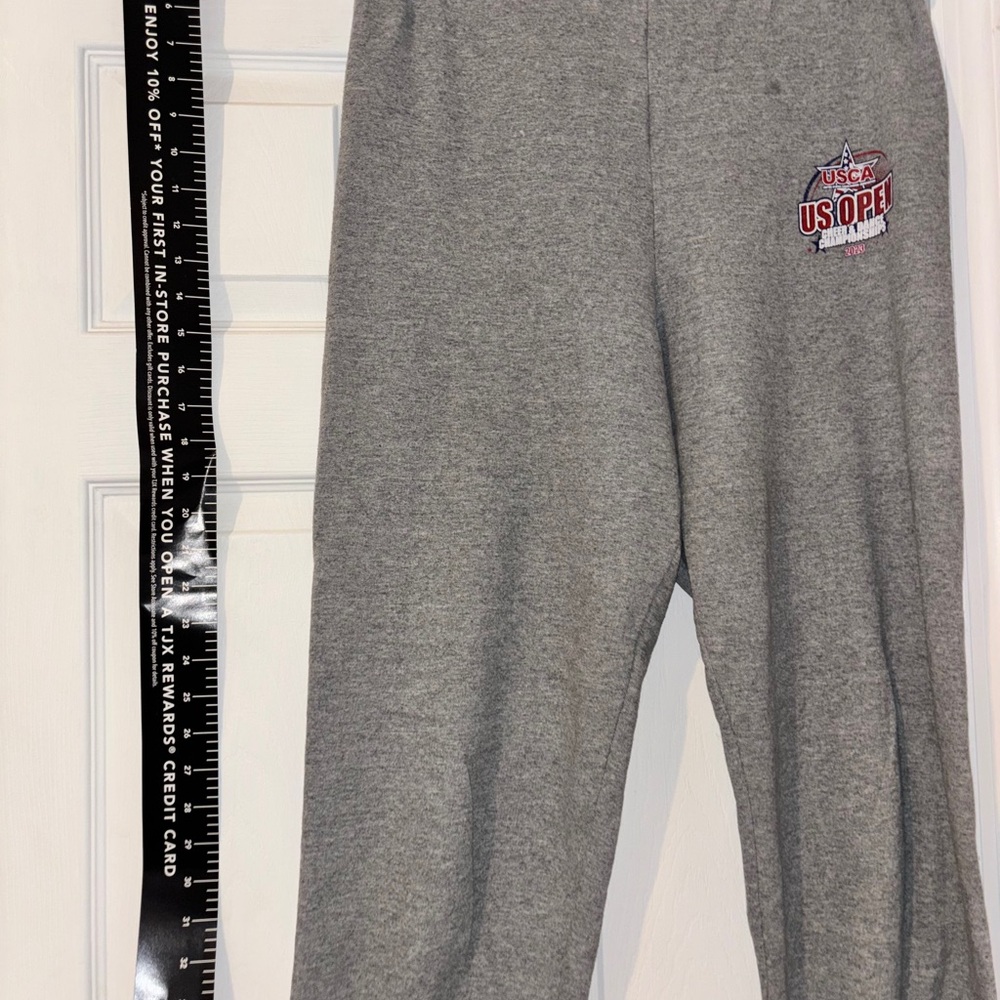 New heather Gray US open authentic Sweatpants ladies (intl) size small nwot - Picture 7 of 11